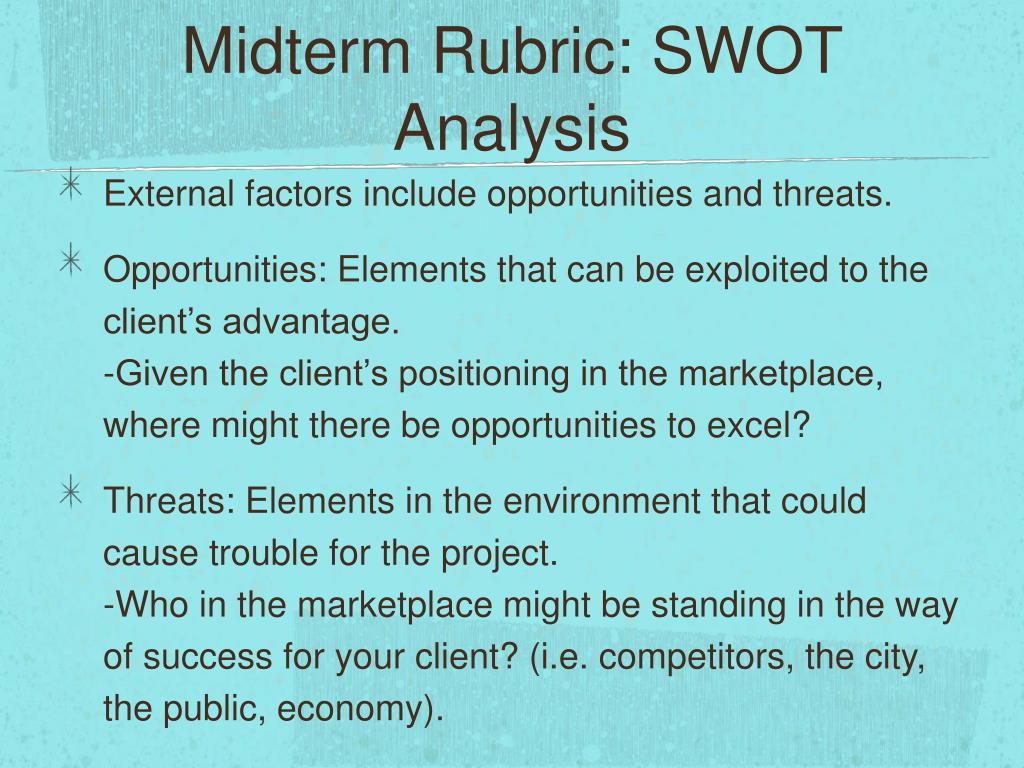 thoroughness as element of rubric thoroughness as element of rubric