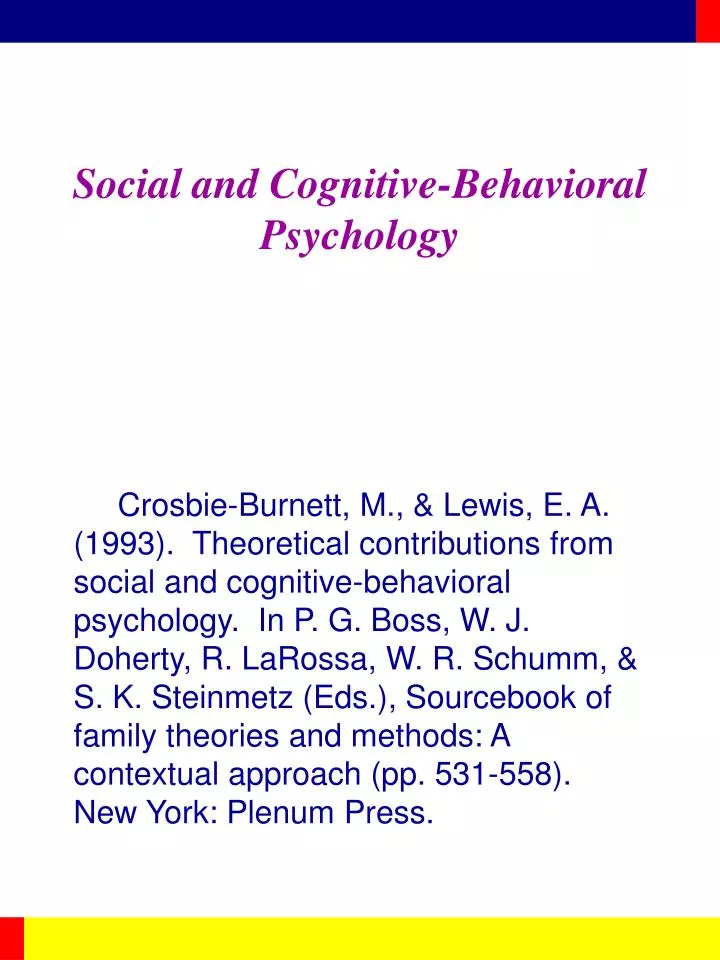 Cognitive Psychology And Human Behavior