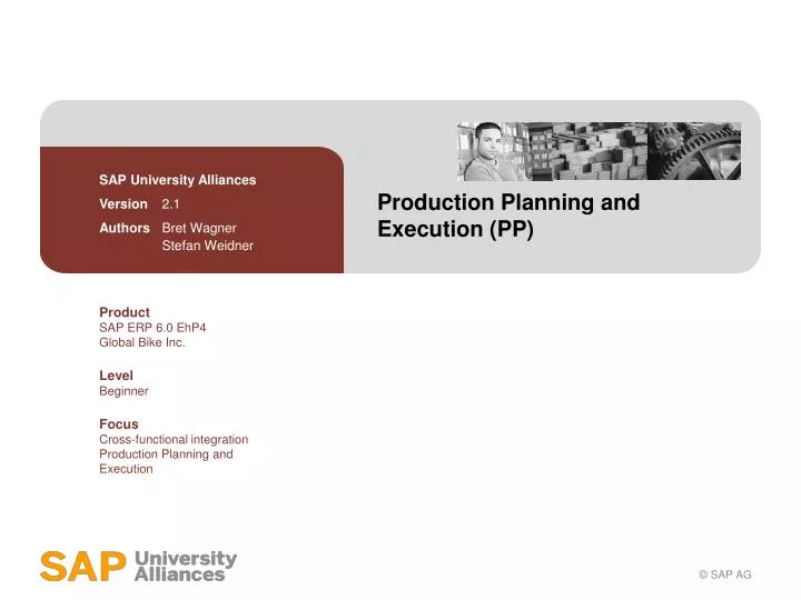 production planning and execution pp n.