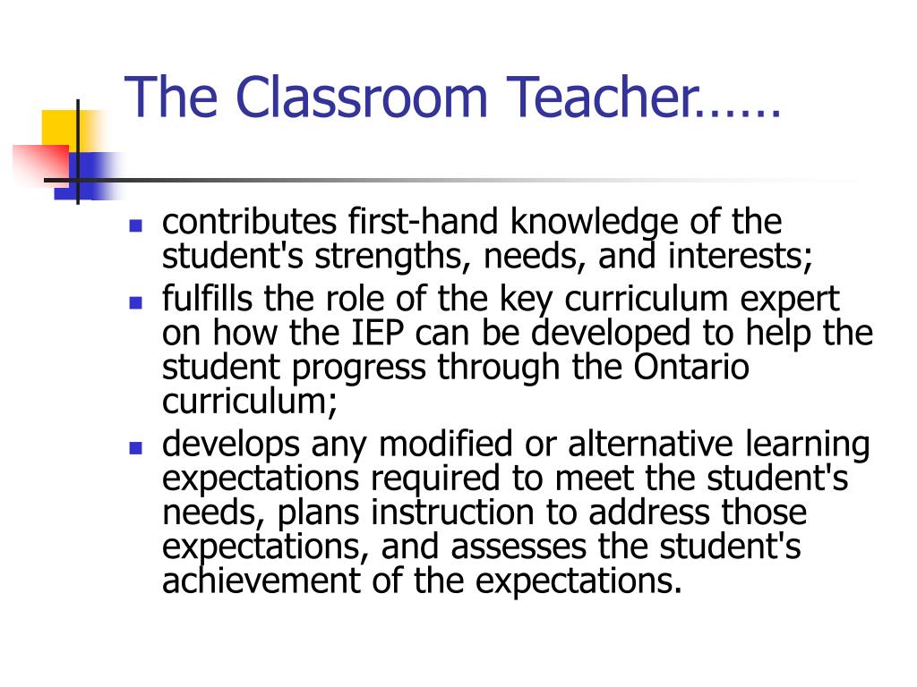 iep presentation for teachers