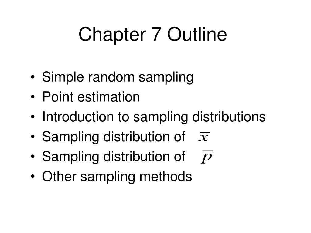 research methods chapter 7 notes