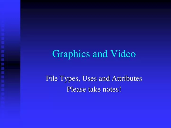 graphics and video n.
