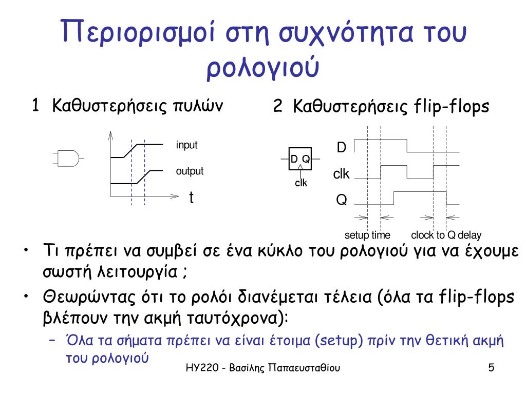 PPT - ΗΥ220 Εργαστήριο Ψηφιακών Κυκλωμάτων PowerPoint Presentation -  ID:6321582