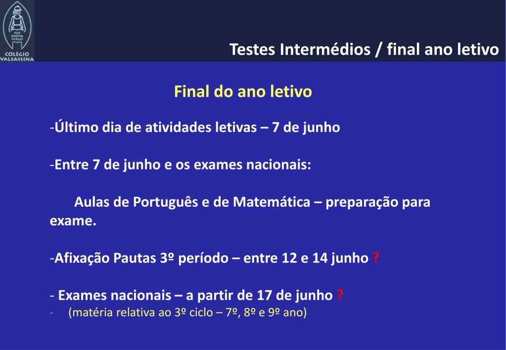 Exame naci on-al-testes-intermedios-de-matematica-do-9º-ano