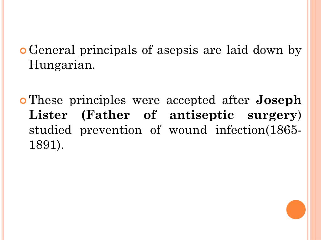 basic principles of asepsis basic principles of asepsis
