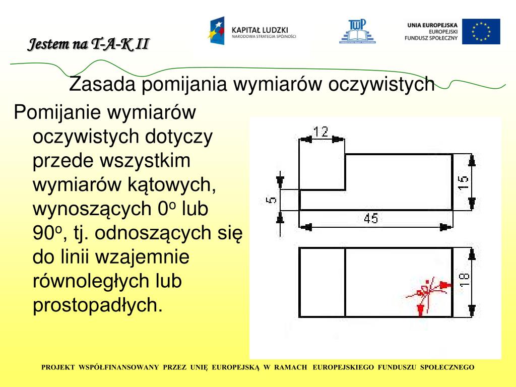 Wymiarowanie Rysunków Technicznych PPT - ZASADY WYMIAROWANIA I OPISYWANIA RYSUNKÓW TECHNICZNYCH PowerPoint