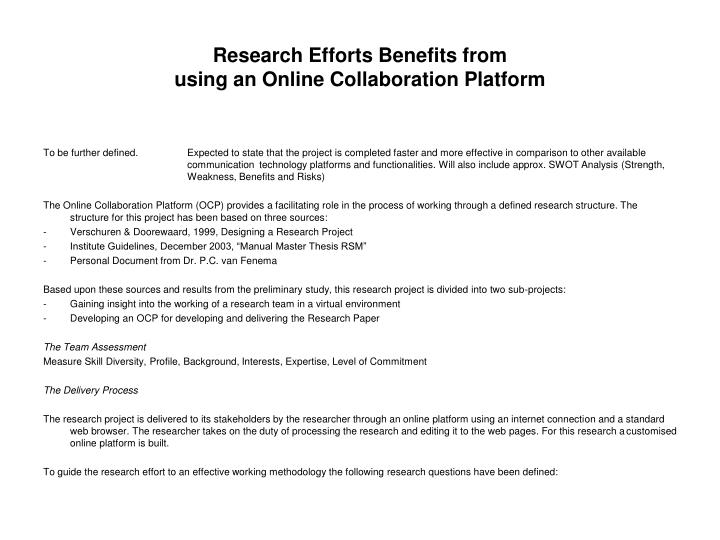Online dissertation and thesis manual rsm