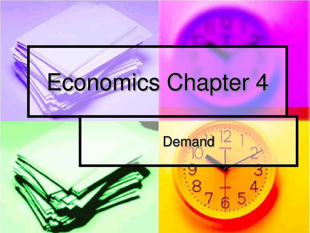 economics chapter 4 homework