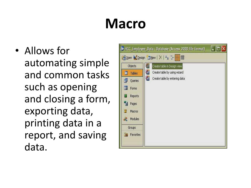Ppt introduction to ms access powerpoint presentation free download