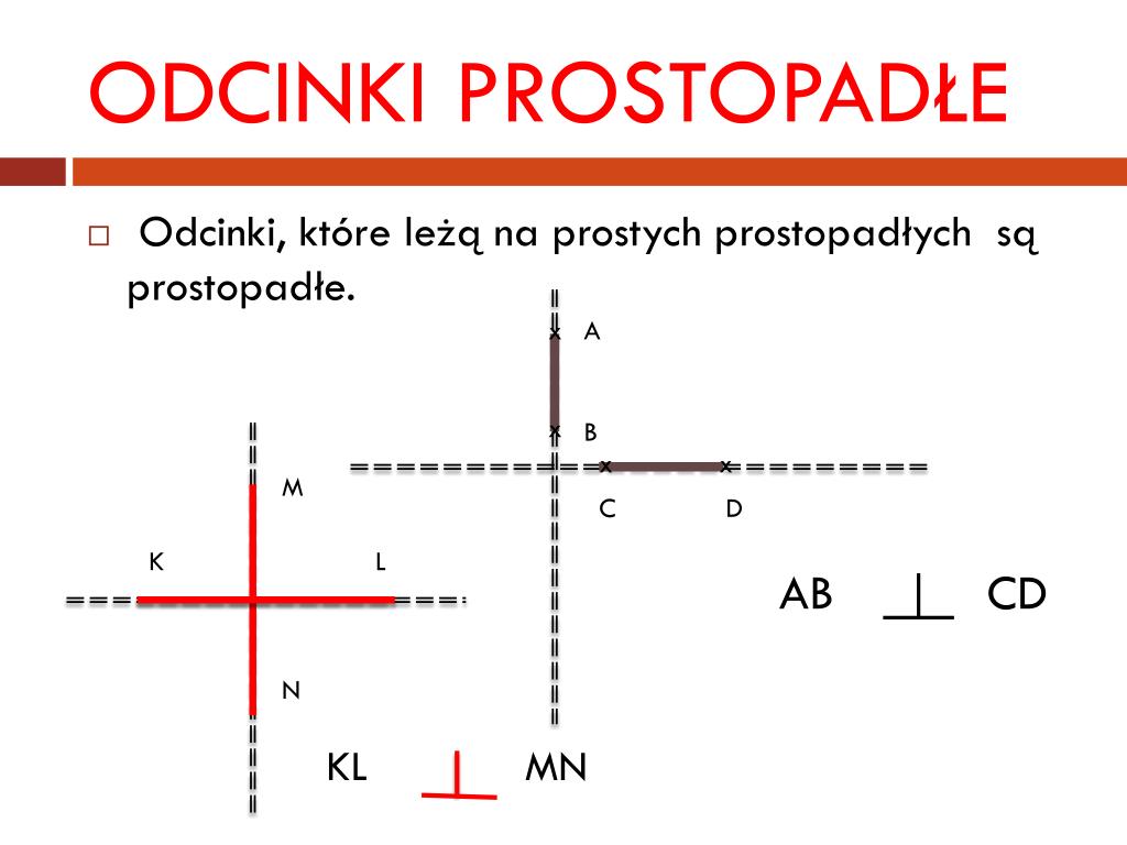 Co To Są Proste Prostopadłe