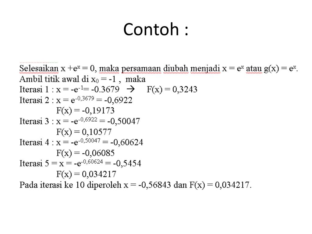 Ppt Persamaan Non Linear Powerpoint Presentation Free