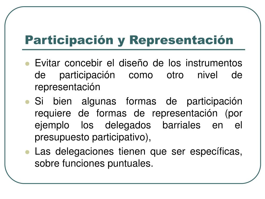 PPT - Los retos de institucionalizar la participación ciudadana ...
