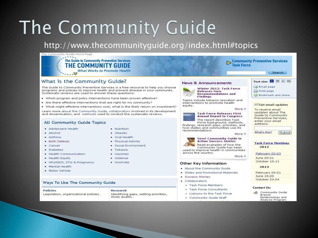 Community Life Guide PPT - ACHIEVE 2012 Coaches Meeting PowerPoint Presentation, free ...
