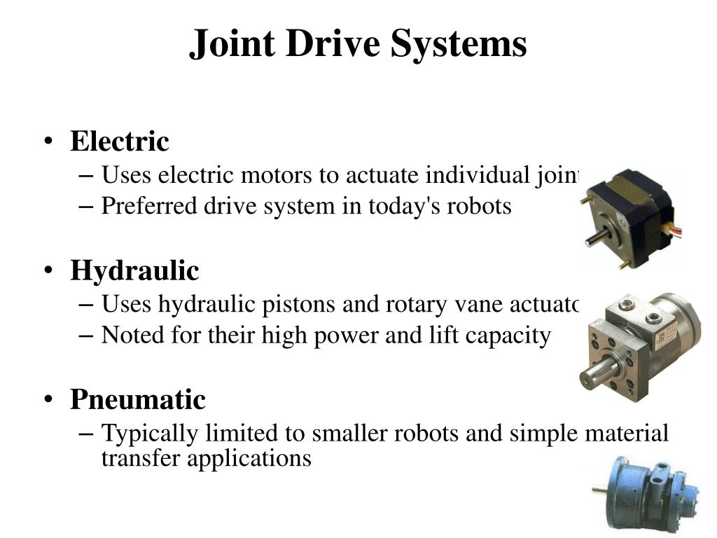 Robot drive systems 2025