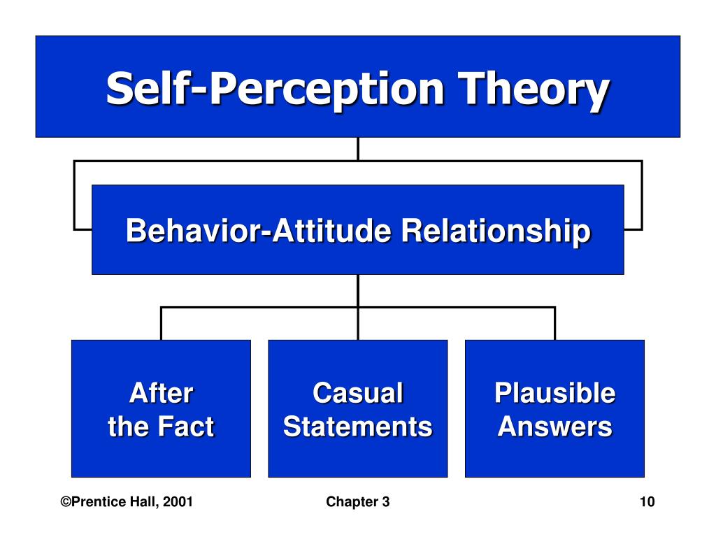 self presentation theory attitudes