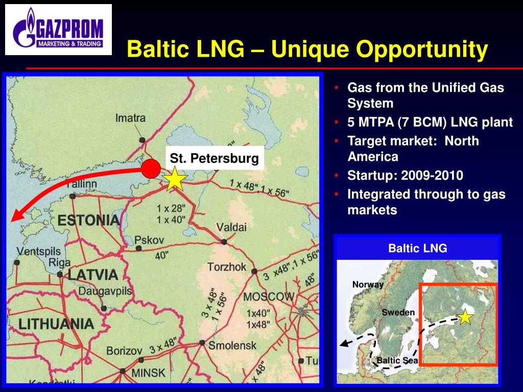 Проект baltic lng