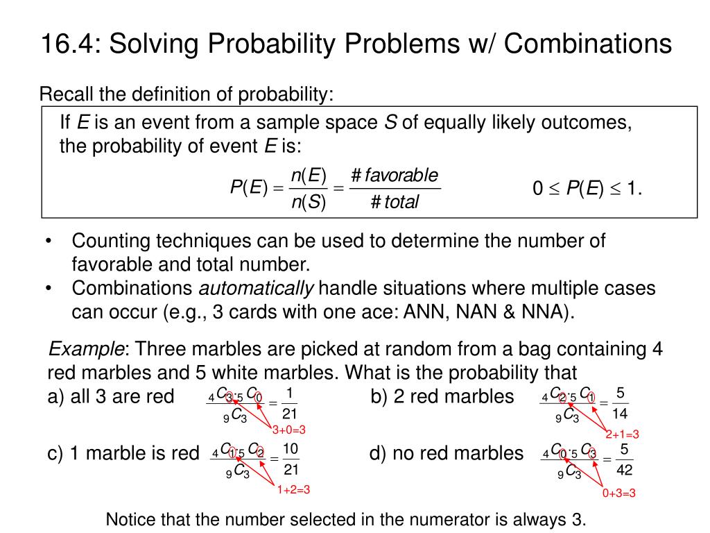 solving statistics probability problems