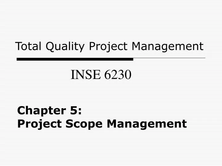 Ppt Chapter 5 Project Scope Management Powerpoint Presentation Free