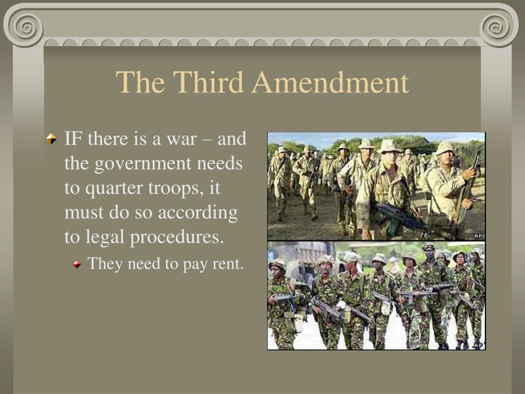 PPT The Third Amendment PowerPoint Presentation, free download ID