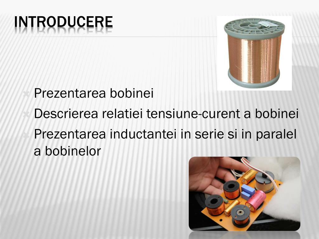 PPT - MASURAREA INDUCTANTEI UNEI BOBINE PowerPoint Presentation, free  download - ID:6337675