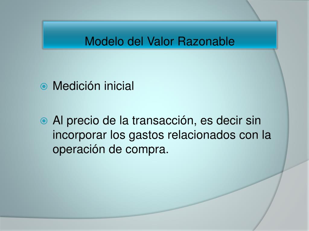 PPT - Asociadas Influencia significativa Método del costo Método del valor  razonable PowerPoint Presentation - ID:6337974