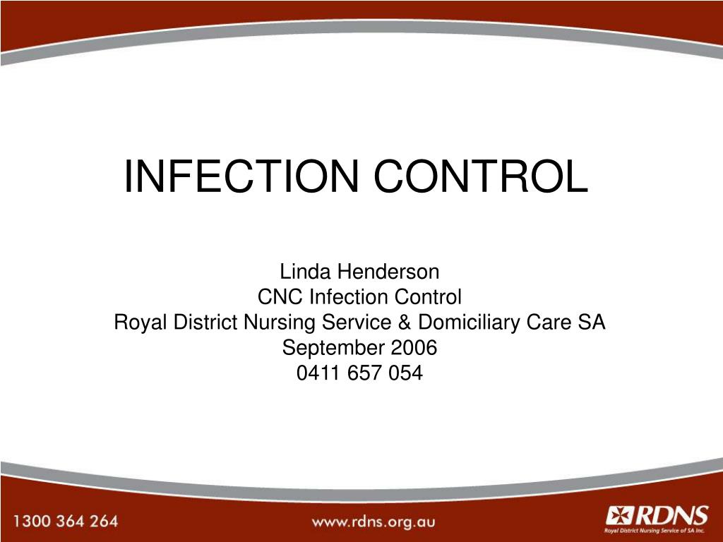 PPT INFECTION CONTROL PowerPoint Presentation Free Download ID 6338498