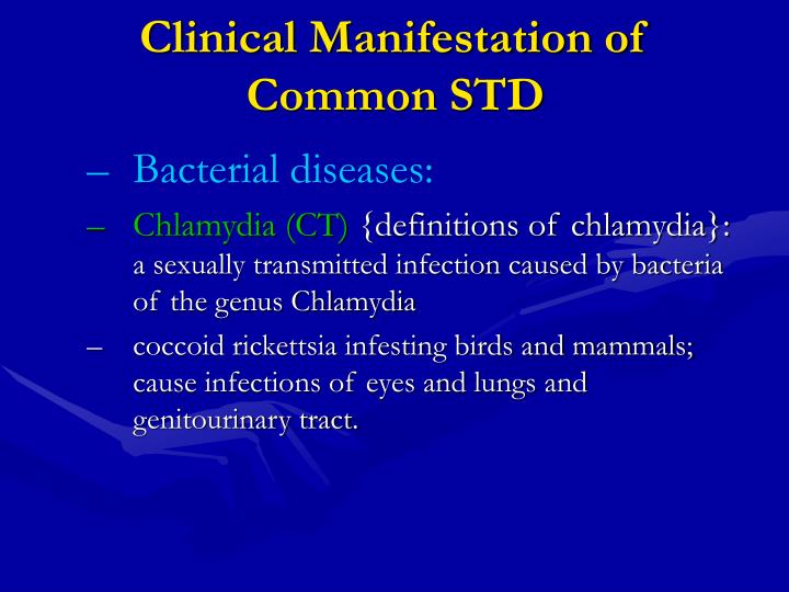 Chlamydia conjunctivitis through oral sex