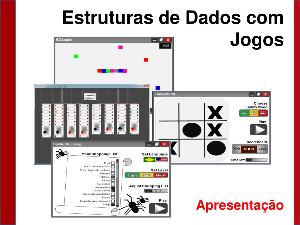 Estruturas de Dados com Jogos