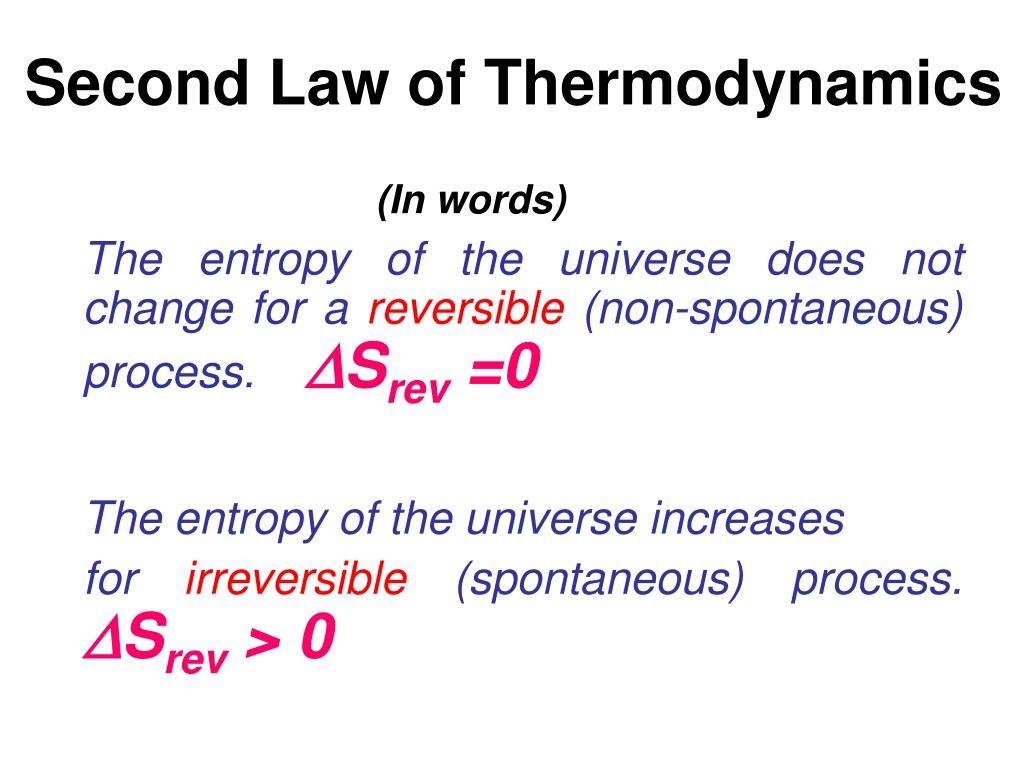 what is the second law of thermodynamics
