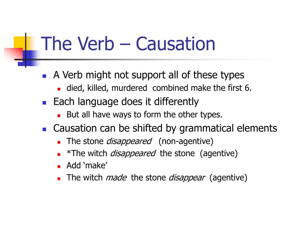 is causation a real word