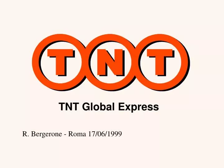 PPT TNT Global Express PowerPoint Presentation, free download ID