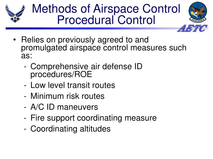 PPT - Joint Airspace PowerPoint Presentation - ID:6345875