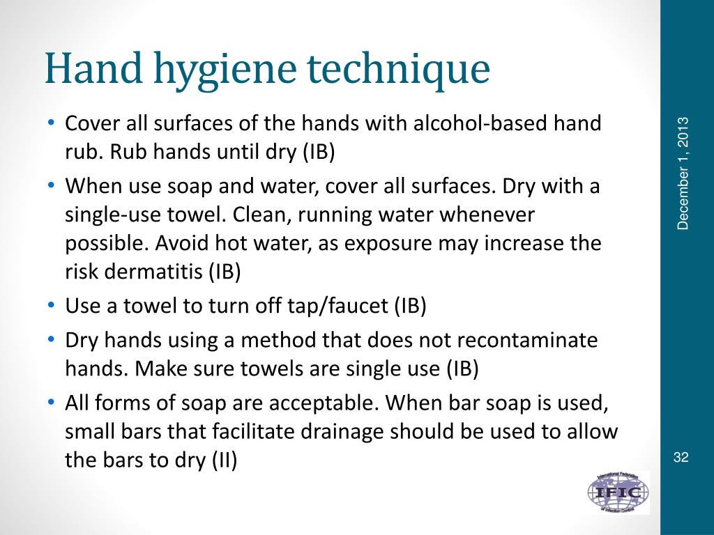 nursing research article on hand hygiene