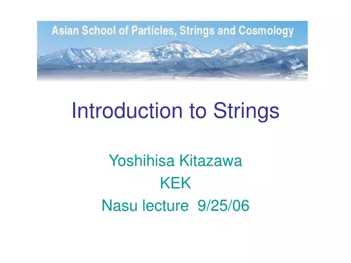 PPT - Introduction to Strings PowerPoint Presentation, free download ...