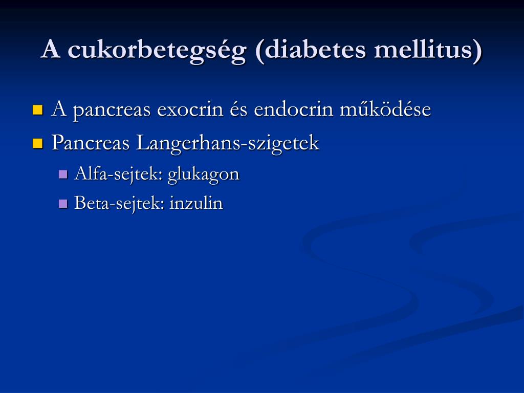a kezelés a cukorbetegség pancreatitis