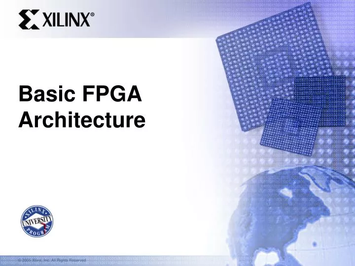 Ppt basic fpga architecture powerpoint presentation free download