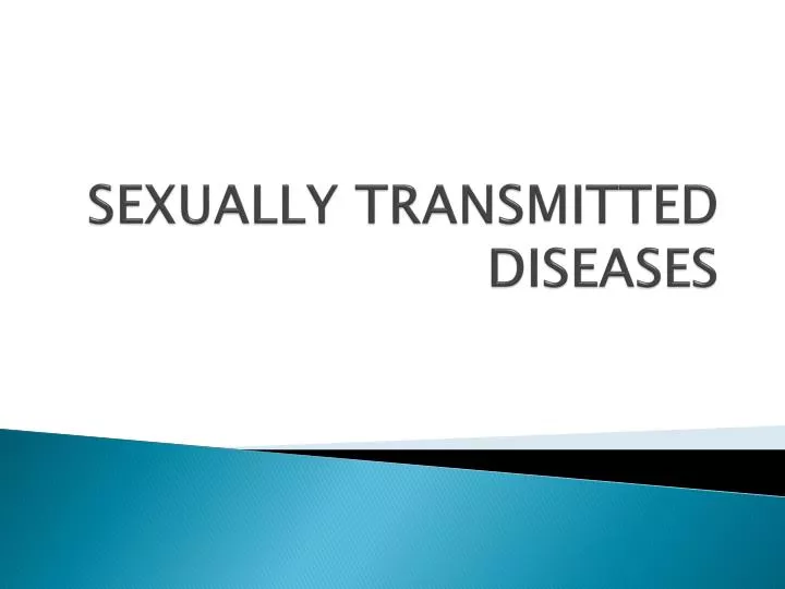 sexually transmitted diseases n.