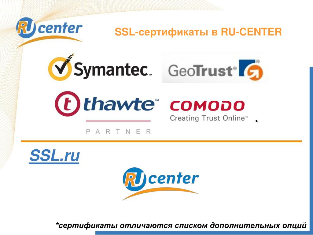 Ру центр. SSL сертификат Билайн. Центры сертификации SSL comodo Thawte. Хостинг ру центр.