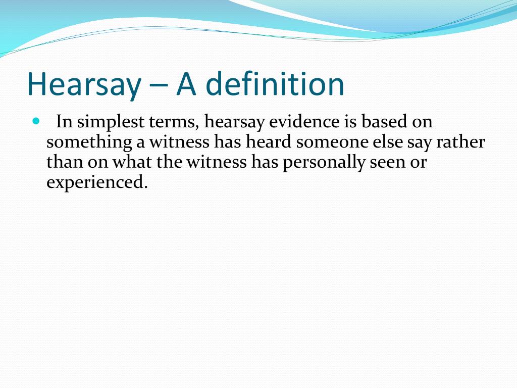 PPT - CJ305: Legal Foundations of Criminal Evidence PowerPoint