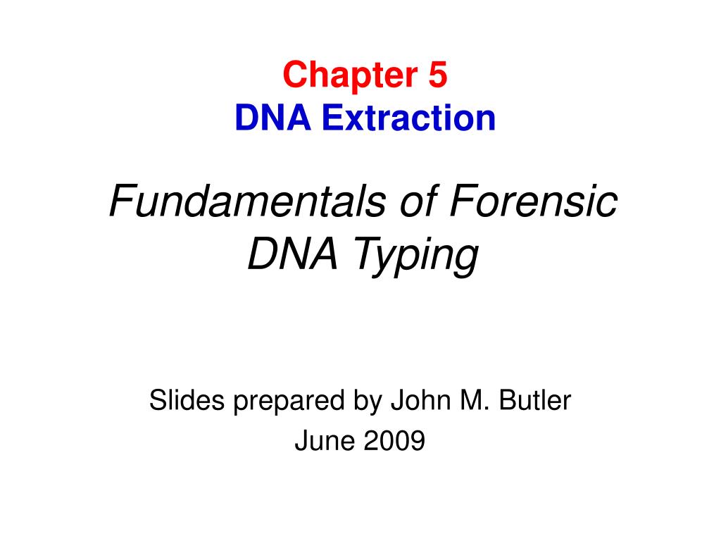 Ppt fundamentals of forensic dna typing powerpoint presentation free