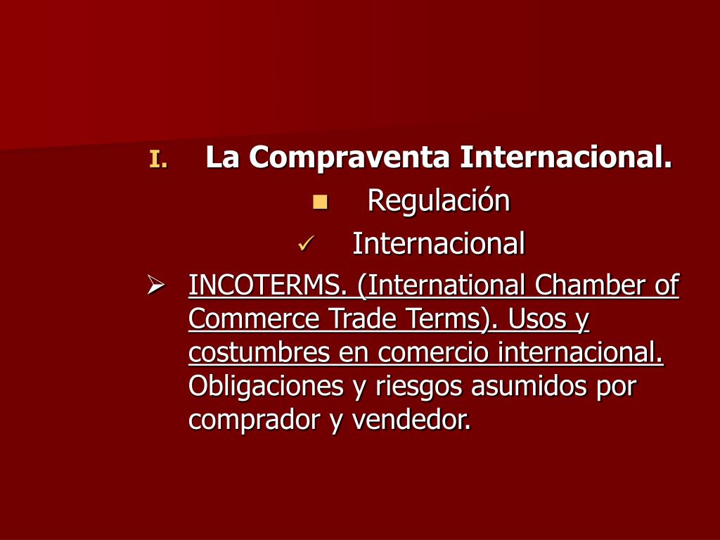 Ppt La Compraventa Internacional Powerpoint Presentation Free Download Id6353917 1816