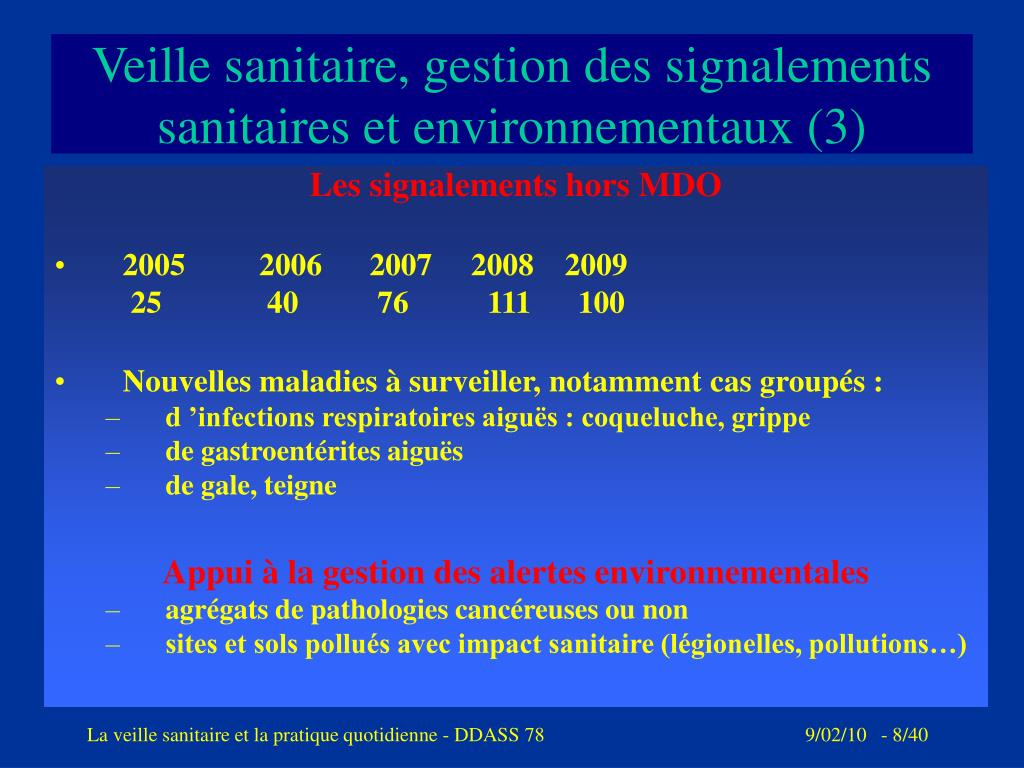 Systeme De Veille Sanitaire St2s PPT - La veille sanitaire et la pratique quotidienne PowerPoint