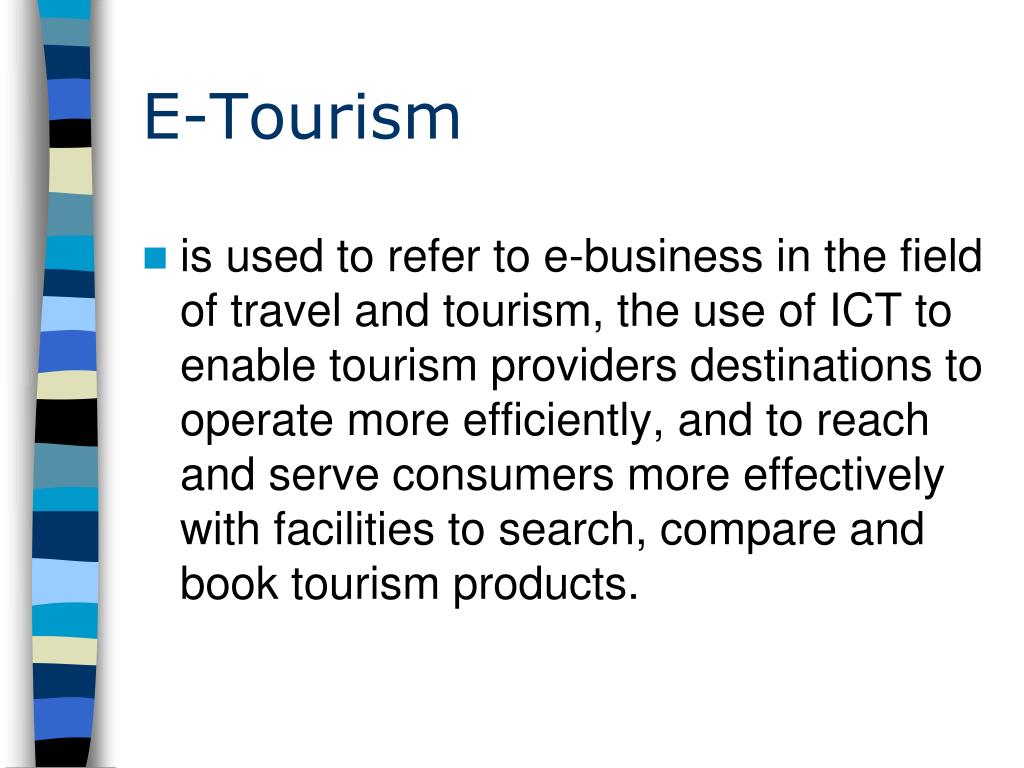 e tourism services meaning