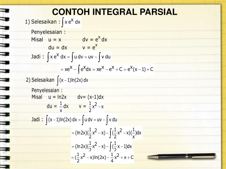 45++ Contoh soal integral parsial kuliah 4x 9 information