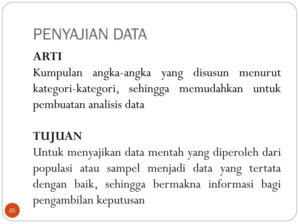 PPT - BAB II PENGUMPULAN DAN PENGOLAHAN DATA (Pertemuan ke 