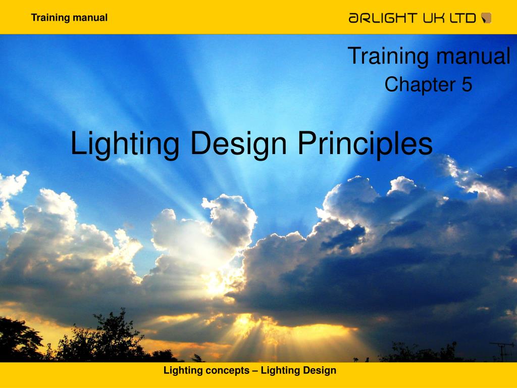 lighting design presentation