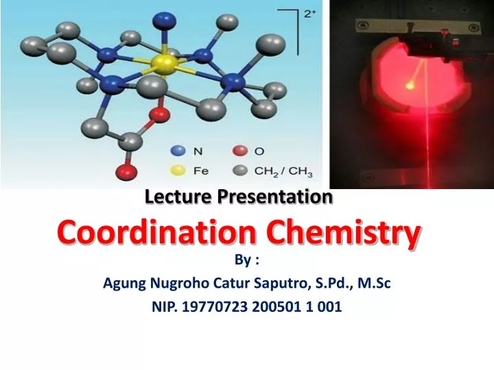 lecture presentation coordination chemistry n.