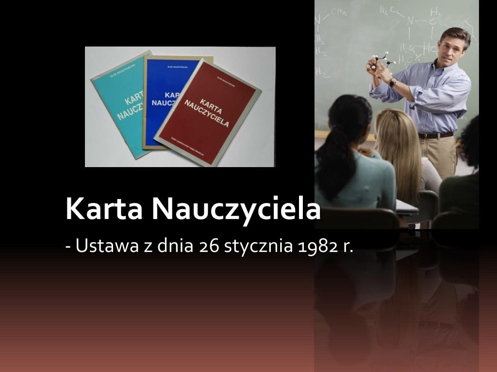 Karta Nauczyciela Z 26 Stycznia 1982