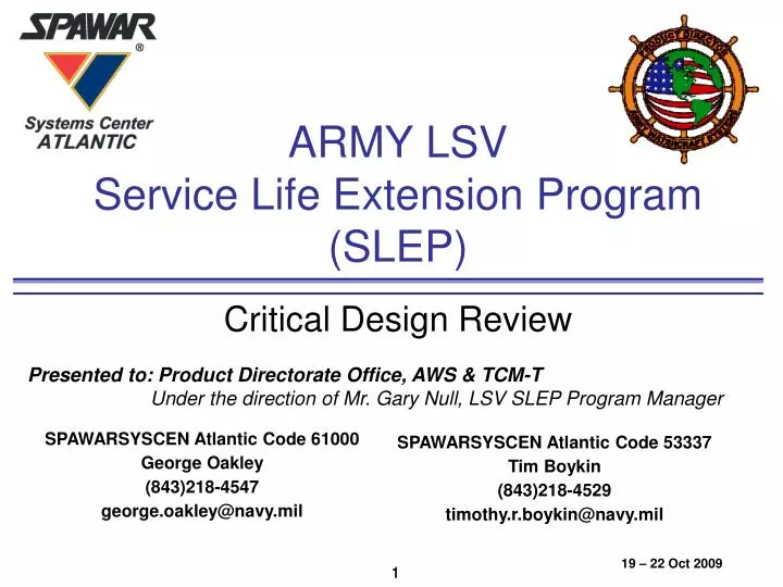 army lsv service life extension program slep n.