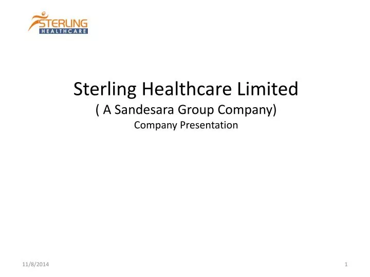 sterling presentation health limited